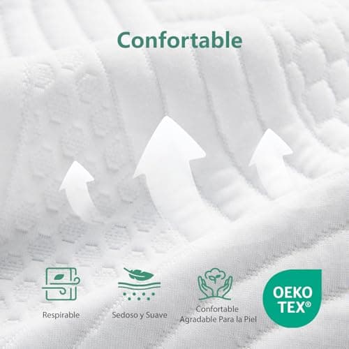 Thumbnail 4 de Novilla Sobrecolchón 135x190cm, 5cm, Transpirable, Lavable