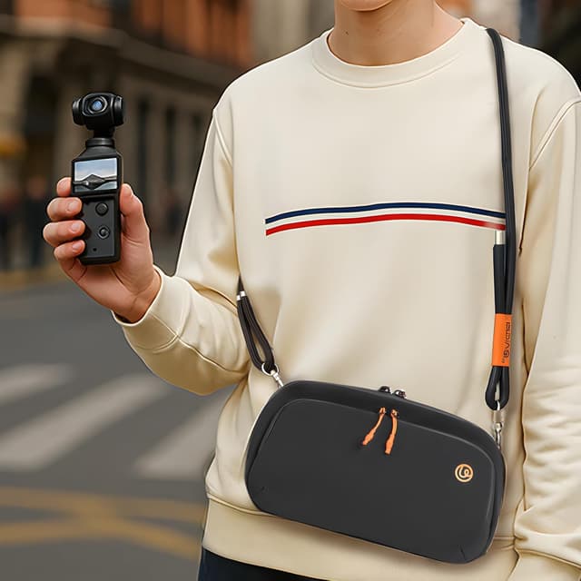 Detalle 2 de ULANZI YY08 Tasche für DJI Osmo Pocket 3 (Creator Combo) – kompakte Kameratasche zum sicheren Verstauen