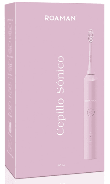 Detalle de Roaman T3S Cepillo sónico rosa