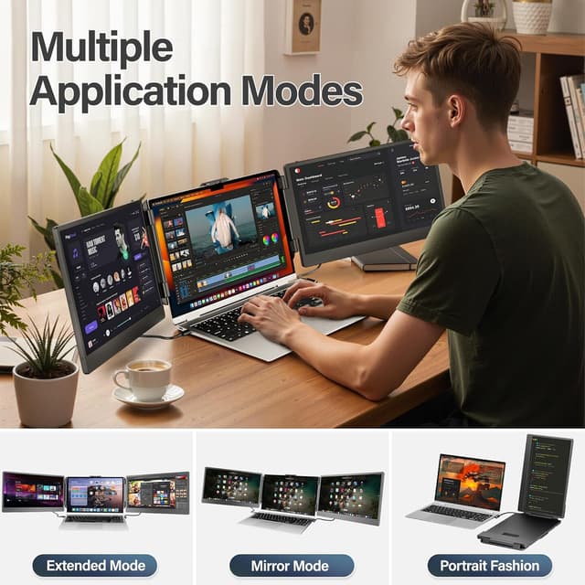 Thumbnail 4 de CIDETTY 14-inch portable monitor