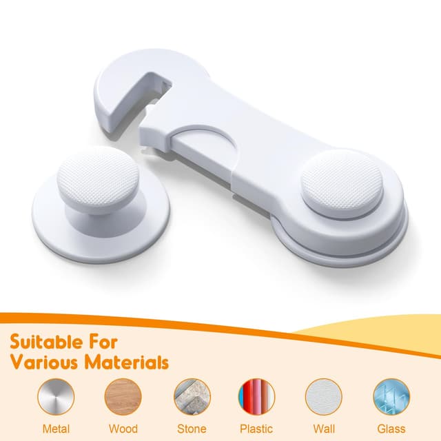 Detalle 2 de Kimsky Kindersicherung Schrank, 12er Set