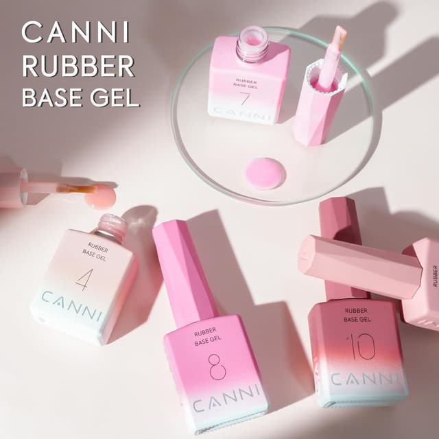 Thumbnail 6 de CANNI Rubber Base Gel 9 ml Set