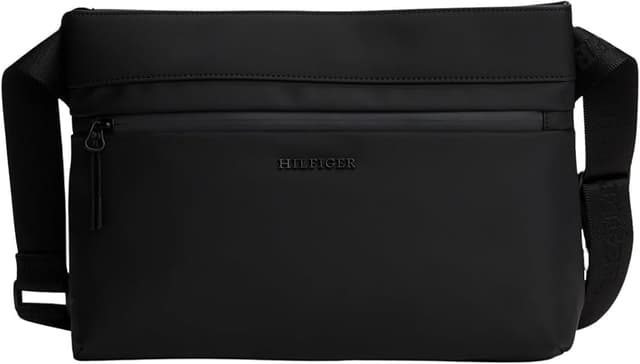 Detalle de Tommy Hilfiger Messenger Mediano Negro