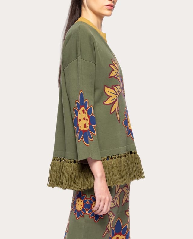 Thumbnail 2 de Paula Amorim Jersey Jade estampado