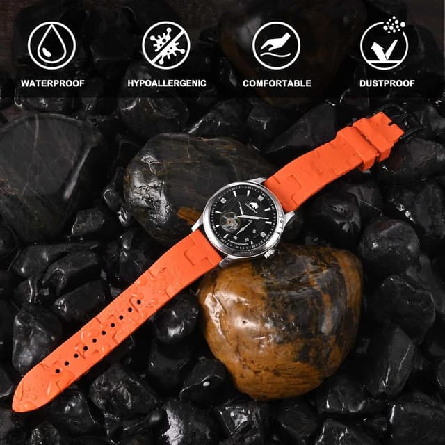 Thumbnail 4 de BISONSTRAP FKM Uhrenarmband 20/22 mm