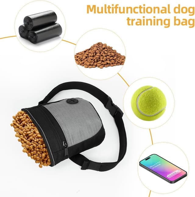 Thumbnail 4 de Adiwo Bolsa Premios Perro con Clicker