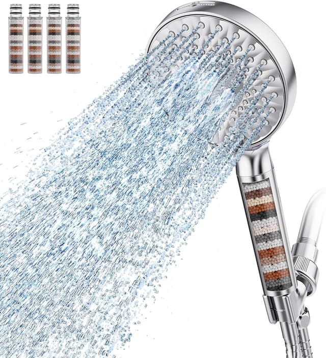 Imagen de SR SUN RISE Filtered Shower Head 4-Filter en OfertitasTOP