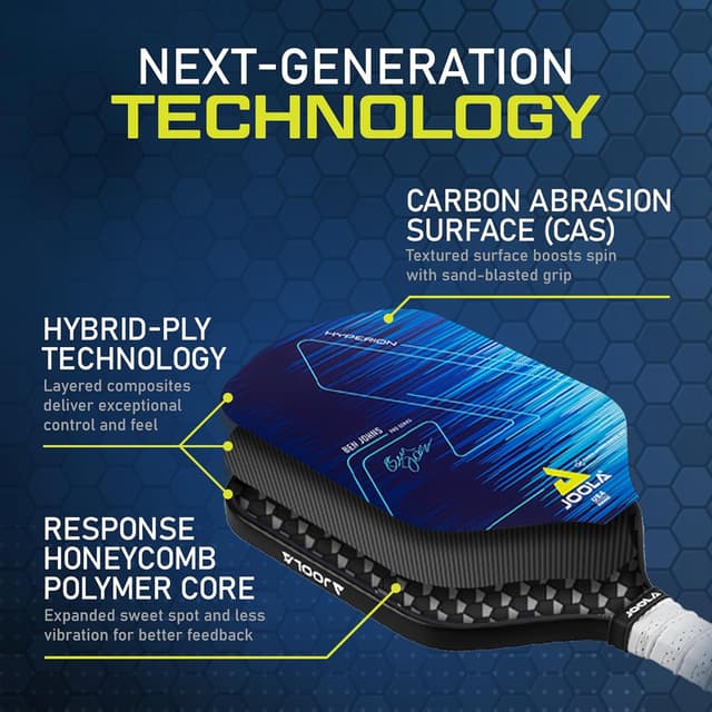 Thumbnail 2 de JOOLA Ben Johns Hyperion Pickleball Paddle