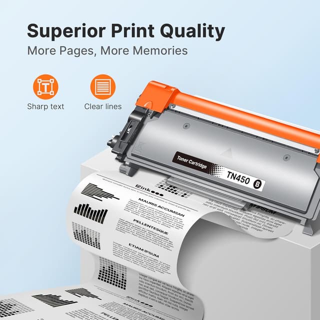 Detalle de E-Z Ink Compatible Toner Cartridge 2-pack ๐จ