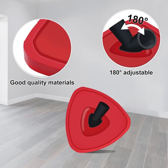 Detalle 2 de DLAIMI spin mop replacement heads 4 pack