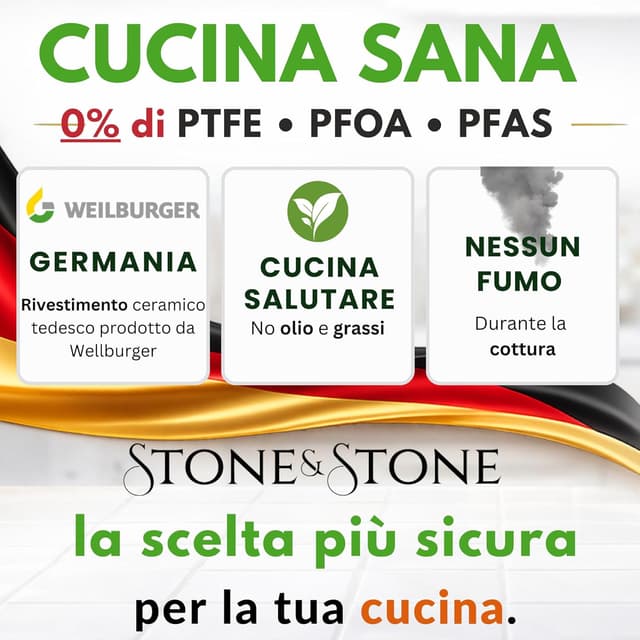 Detalle de Stone&Stone Bistecchiera induzione 47 cm