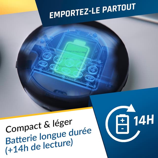 Thumbnail 4 de KLIM Nomad Lecteur CD Portable