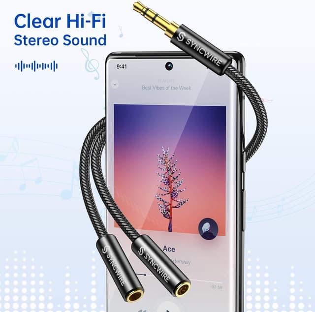 Thumbnail 1 de Syncwire Headphone Splitter 3.5mm Y-cable