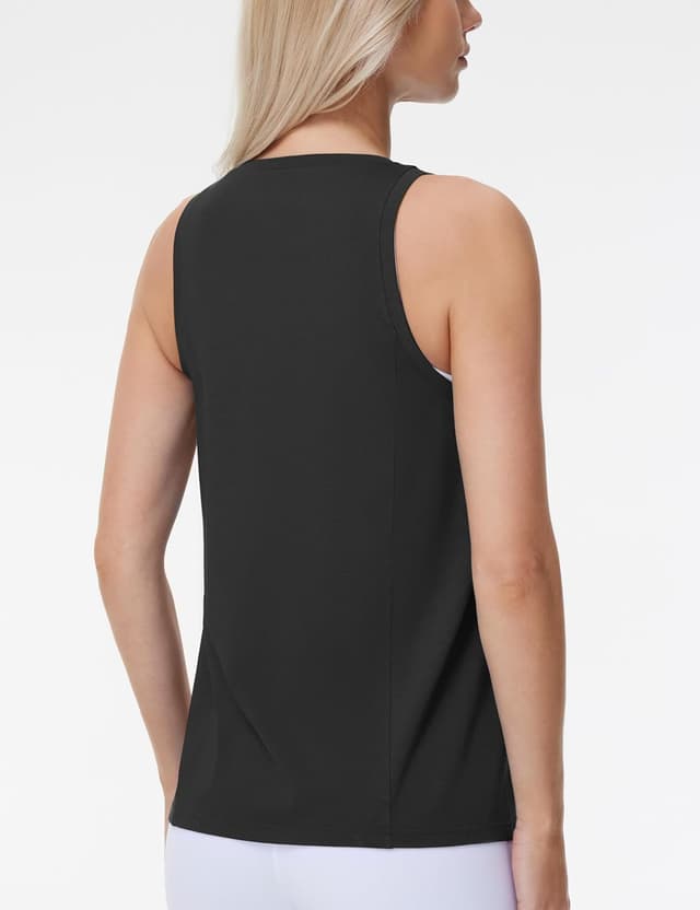 Detalle de THE GYM PEOPLE Débardeur de course à pied sans manches pour femme