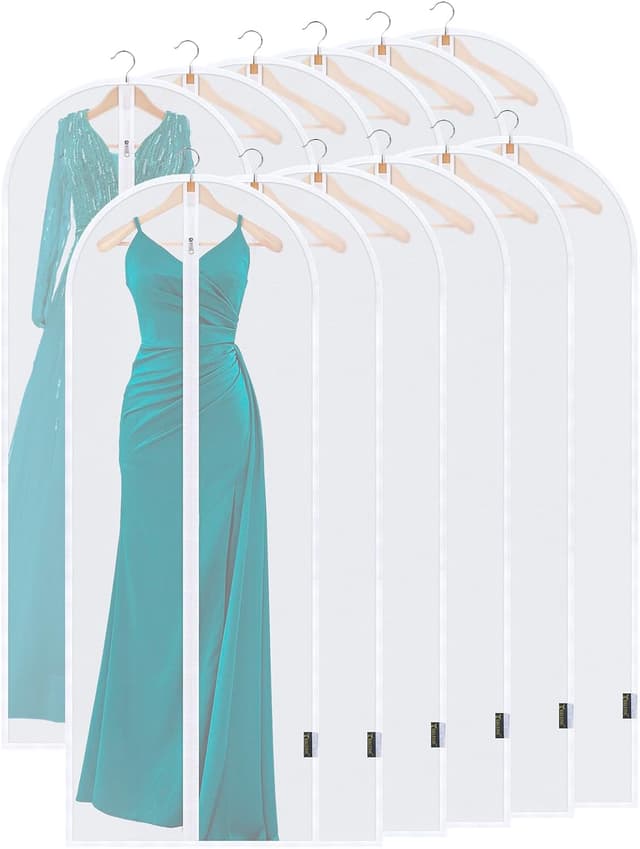 Detalle de BALEINE 60" Translucent Garment Bags 12PK