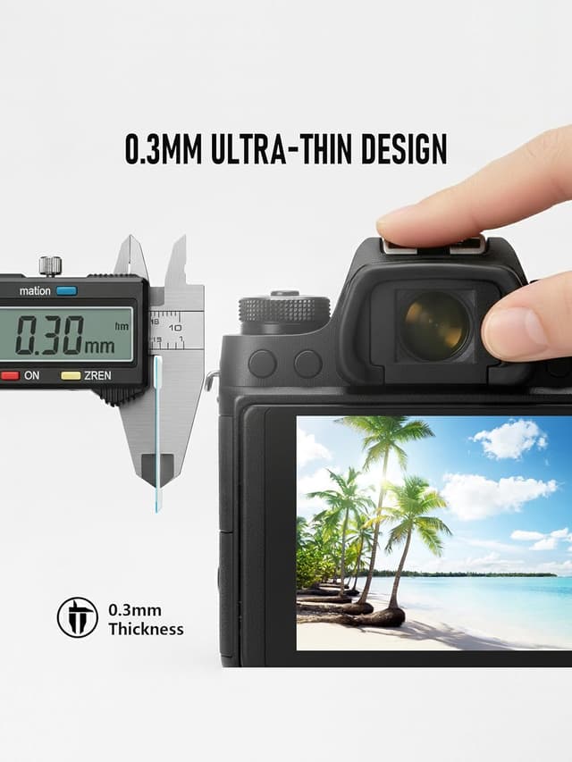 Detalle 2 de Instax WIDE EVO screen protector 9H tempered glass