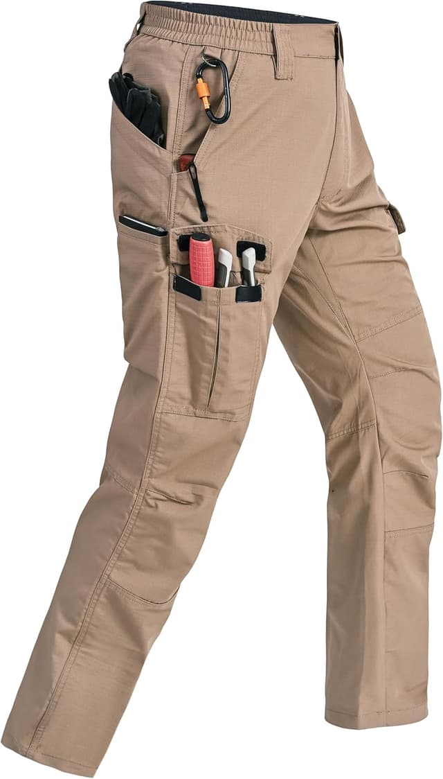 Thumbnail 6 de Rapoo Cargohose Herren Outdoor Workwear: Ripstop-Wanderhose mit 7 Taschen