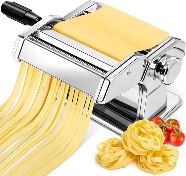 Detalle de YASHE 3-in-1 Pasta Maker 2-width cutter 🍝