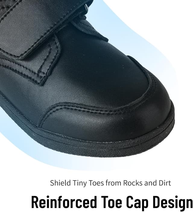 Detalle de Mioceko Kids School Shoes Comfortable Trainers with Hook and Loop Fastenings