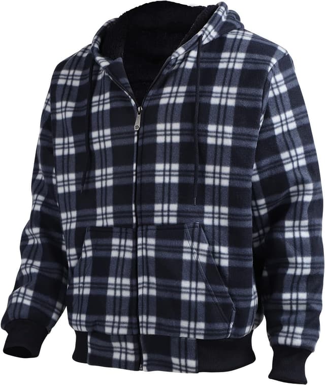 Detalle de Gary Com Heavyweight Sherpa Hoodie 1 — Full-Zip Jacket