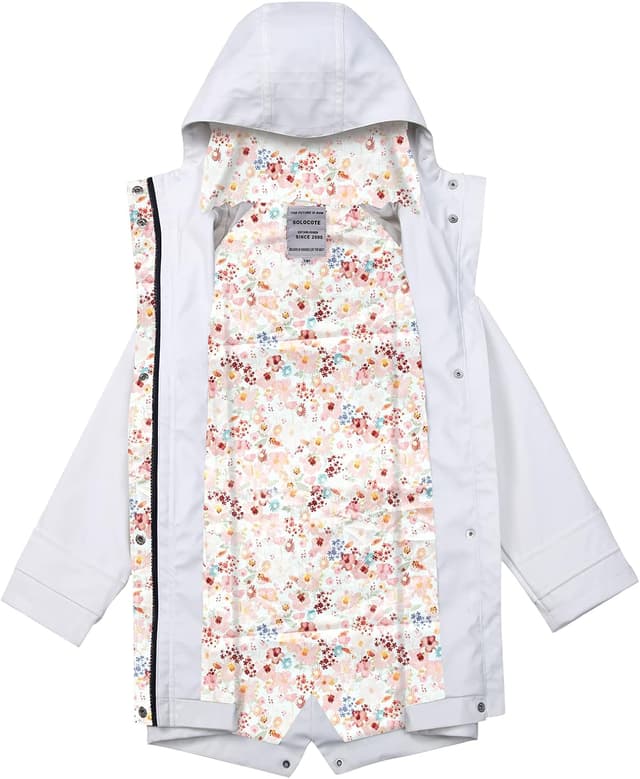 Detalle de SOLOCOTE – Veste de pluie pour enfants avec capuche imperméable et coupe-vent
