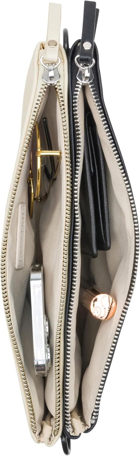 Detalle de Expatrié Emilie Clutch für Damen – stilische Umhängetasche fürs Ausgehen