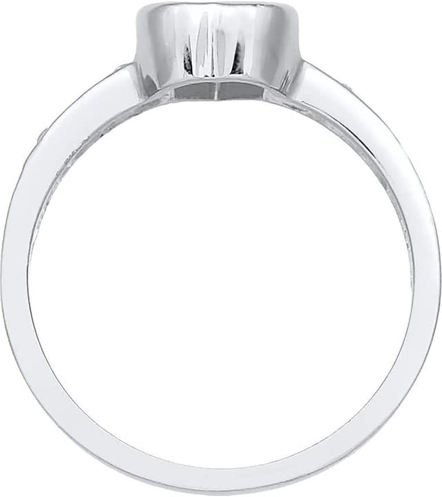 Detalle 2 de Elli Damenring Herz Liebe 925 Silber