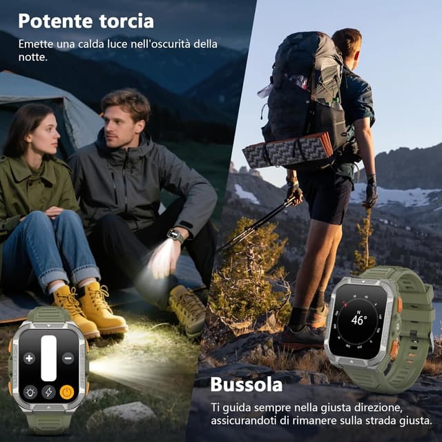 Thumbnail 4 de Blackview smartwatch sportivo 1,91" GPS