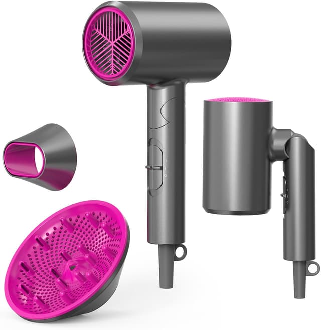 Detalle de Foldable Ionic Hair Dryer 1800W travel hairdryer