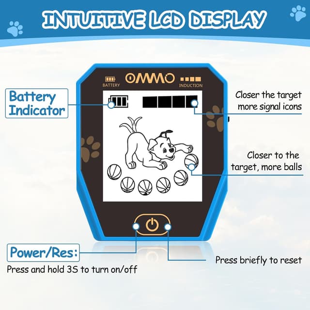 Thumbnail 2 de OMMO Detector de Metales Niños 72–100 cm