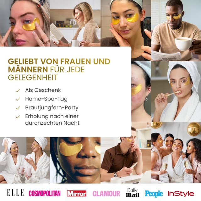 Thumbnail 5 de Plantifique Augenpads 20 Paar 🧴