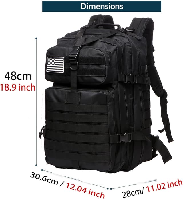 Detalle de Thuram Tactical Fishing Backpack 50L
