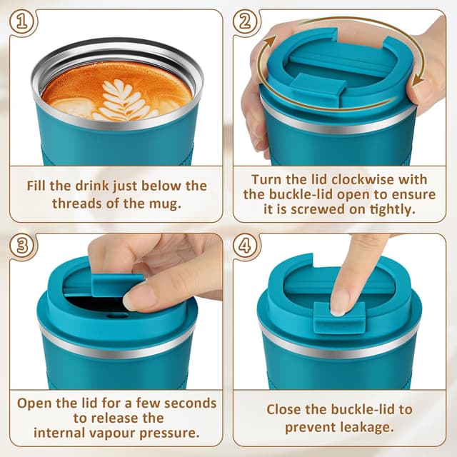 Thumbnail 5 de KETIEE Kaffeebecher 380 ml