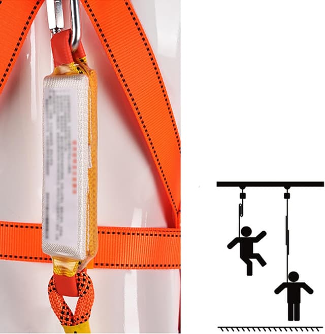 Thumbnail 3 de WEIKAXIMU Arnés anticaídas 2 m