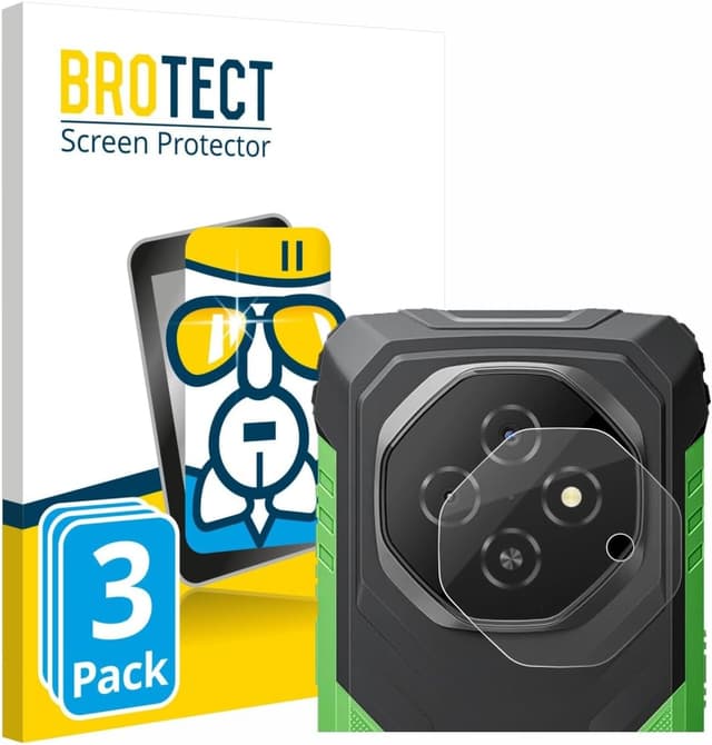 Detalle de BROTECT Protection verre 9H pour Blackview Fort 1 Caméra (3 pièces)