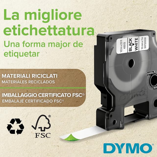 Detalle 2 de DYMO D1 etichette 9 x 7 mm per LabelManager