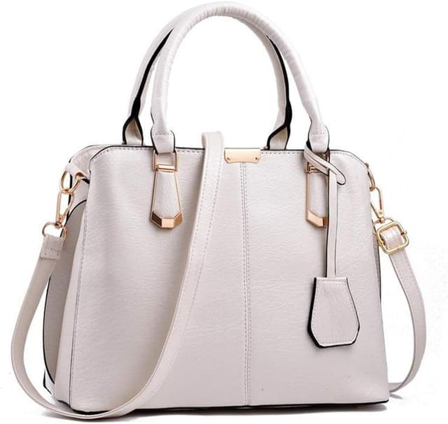 Detalle de Pahajim Classique sac à main femme à la mode luxe, bandoulière amovible (pour travail, shopping et voyages)