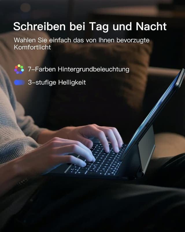 Thumbnail 4 de Inateck NeoMagic Magnetische Tastaturhülle 11 Zoll