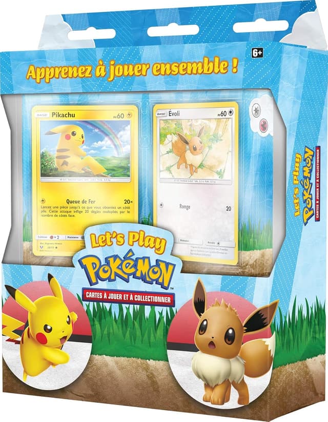 Imagen de Pokémon Decks Let’s Play Pikachu et Évoli 2 decks en OfertitasTOP