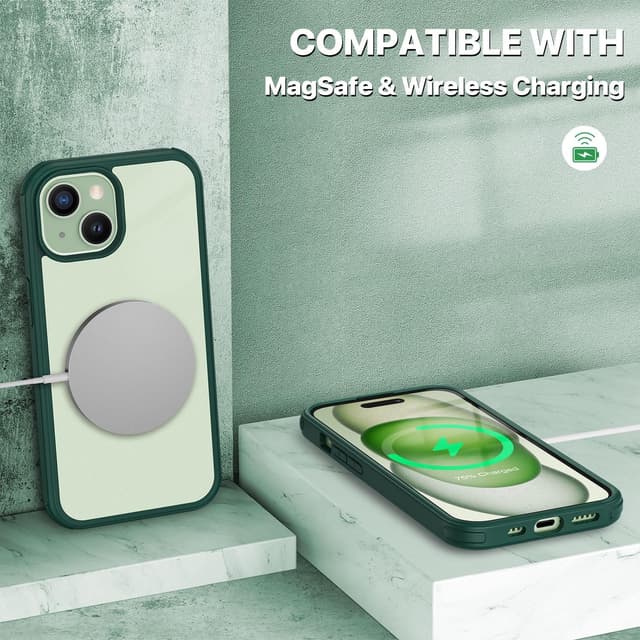 Thumbnail 5 de CENHUFO iPhone 15 Case with Built‑in Screen Protector 360° Cover