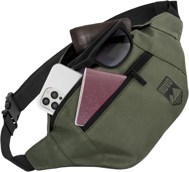 Detalle de RUVO Marsupio da cintura 4 scomparti