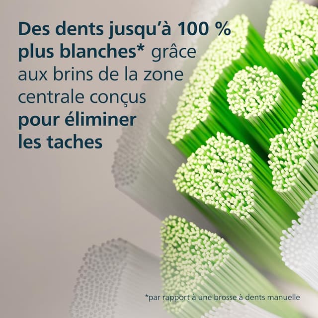 Detalle de Philips Sonicare W2 Optimal White têtes x8 🪥