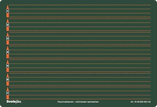 Detalle de BRUNNEN Pizarra de escritura Lin A0 verde