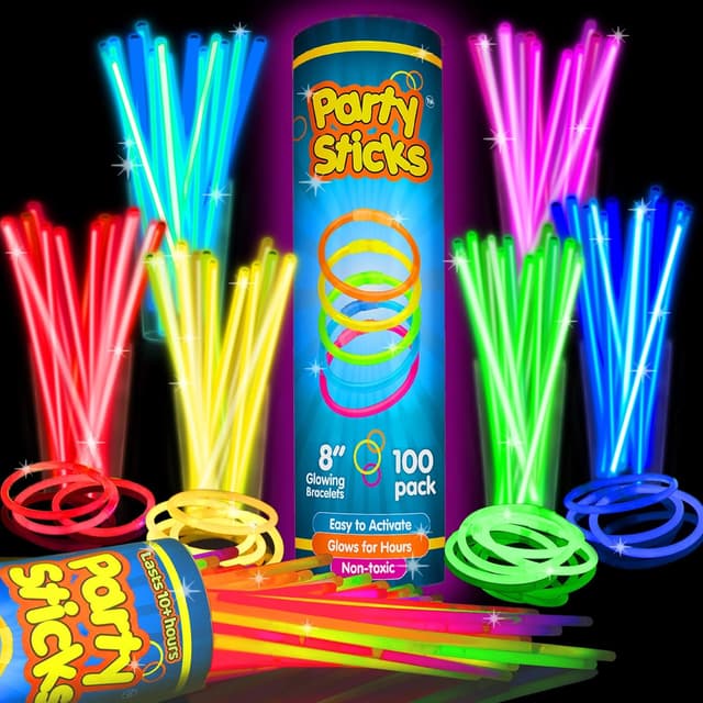 Imagen de PartySticks 8" Glow Sticks 🎆 en OfertitasTOP
