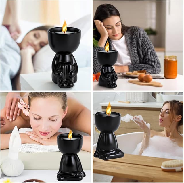 Detalle 1 de Fpathway humanoid scented candle 50g