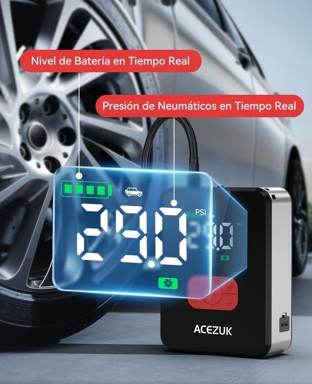 Thumbnail 3 de ACEZUK 7000A Arrancador con Compresor 150 PSI