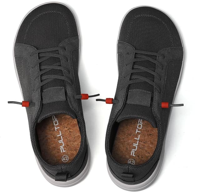 Thumbnail 1 de Men's Barefoot Wide Toe Box Shoes - Minimalist Zero Drop Slip-On