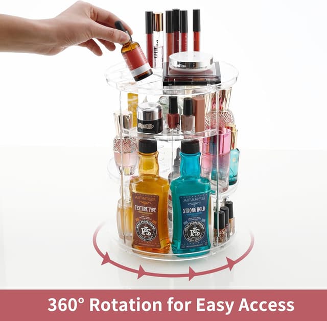 Detalle 2 de Kosmetik Make Up Organizer 360° drehbar 30 cm