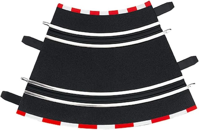 Detalle de Carrera 20061611 Digital 143 – Ensemble de courbes GO!!! 1/45° (4) pour pistes 1:43