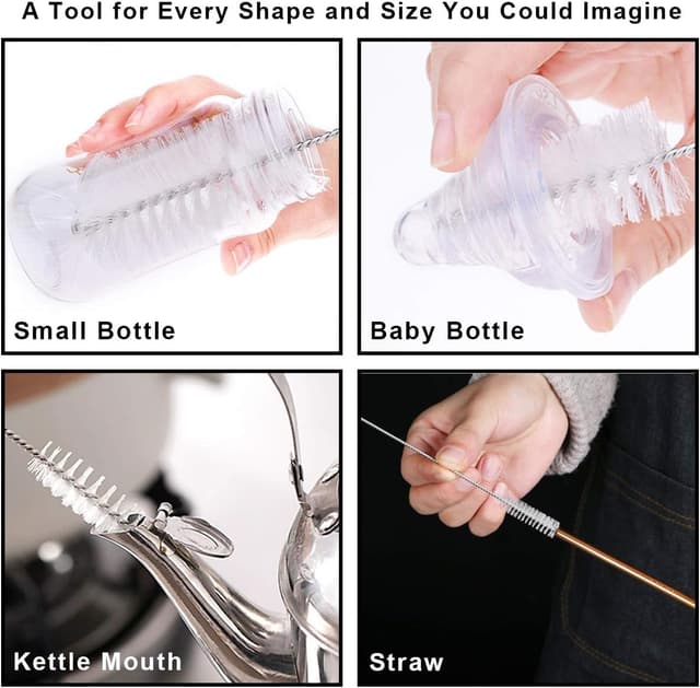 Thumbnail 3 de Vicloon 8-Piece Bottle Brushes